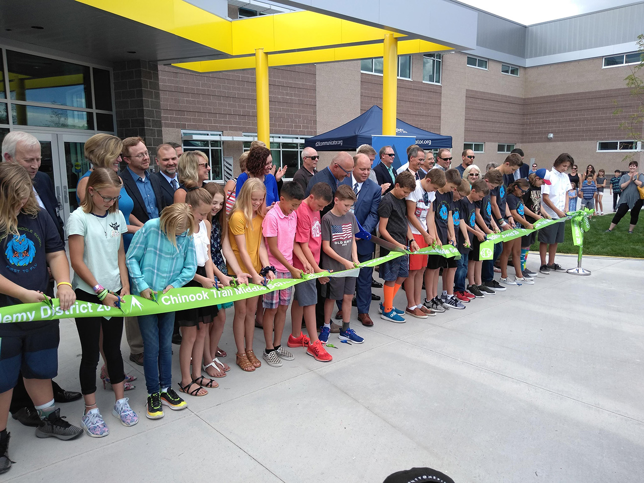 Chinook Trail Middle School Ribbon Cutting 3
