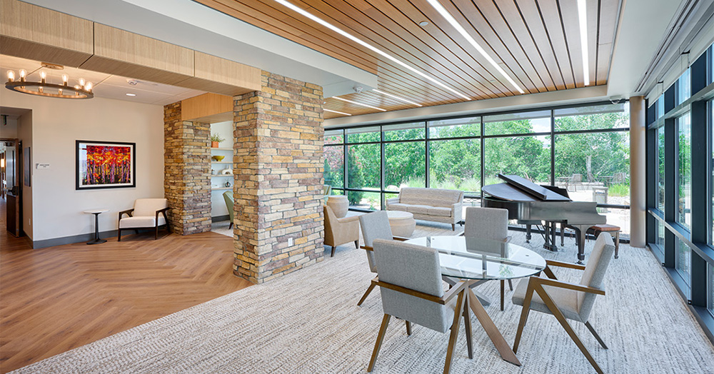 pikes peak hospice great room