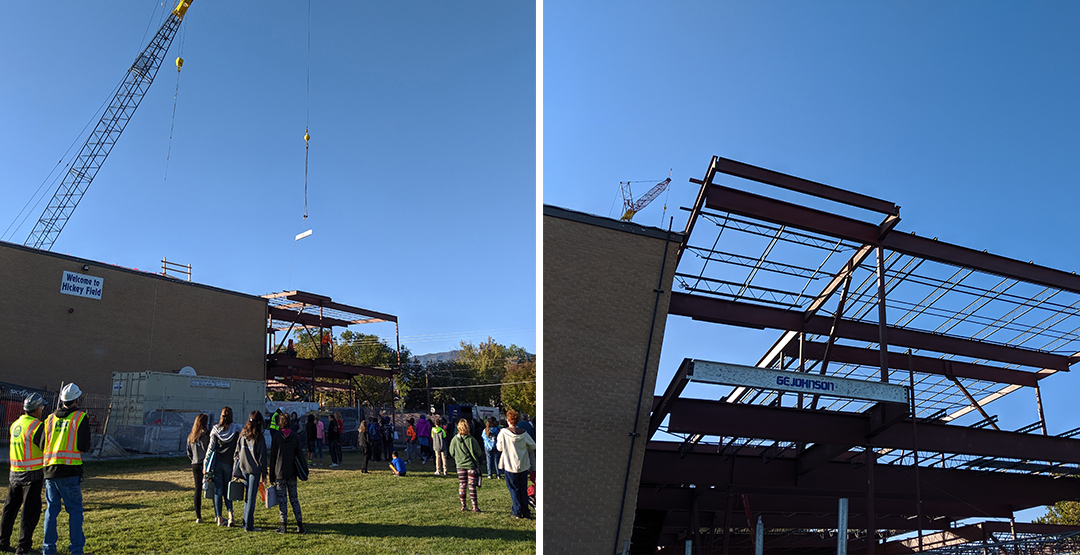 canon city topping out collage