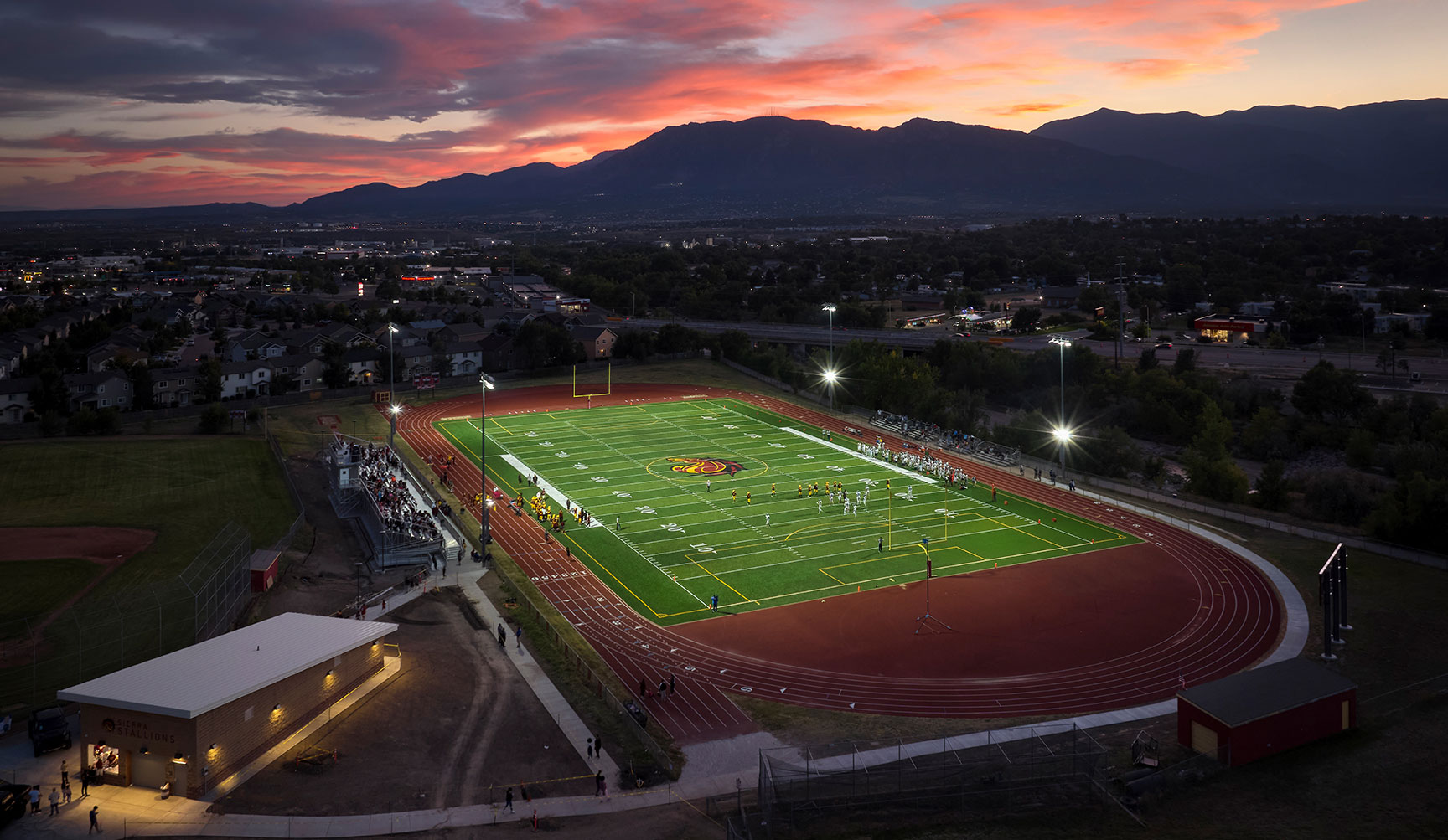 sierra high school stadium